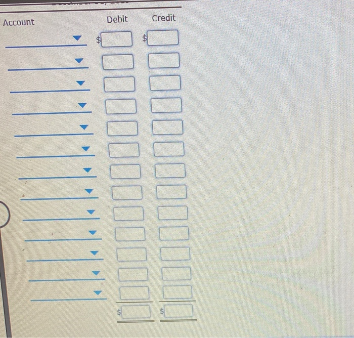 There was no rent payable or prepaid rent at year-end. e. The