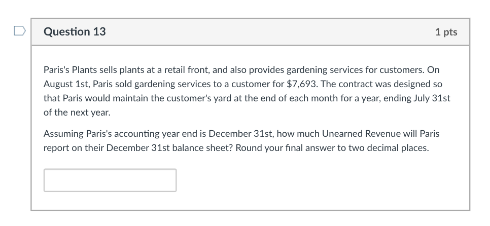 value of $726. Given this information, how much depreciation expense will Bob
