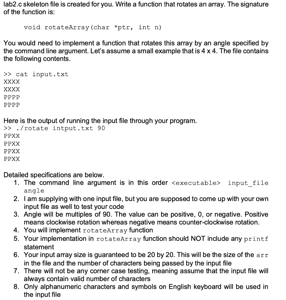 Do NOT modify main function at all #include #include #include #define ARRAY_SIZE