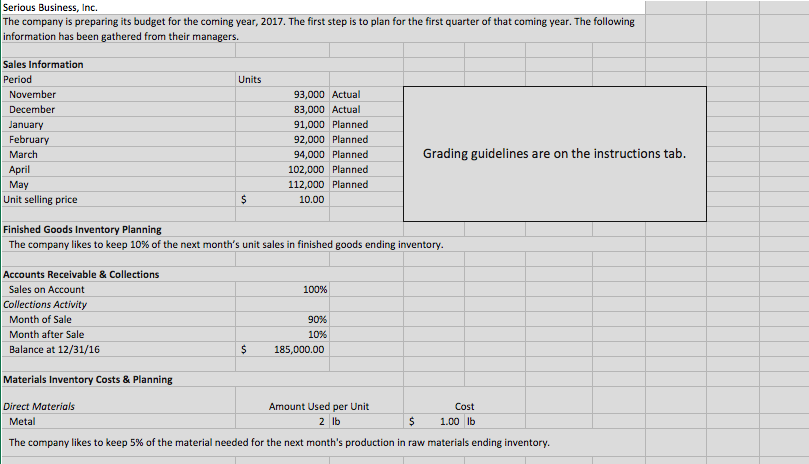 of this workbook. Instructions - Your solutions should be clearly labeled on