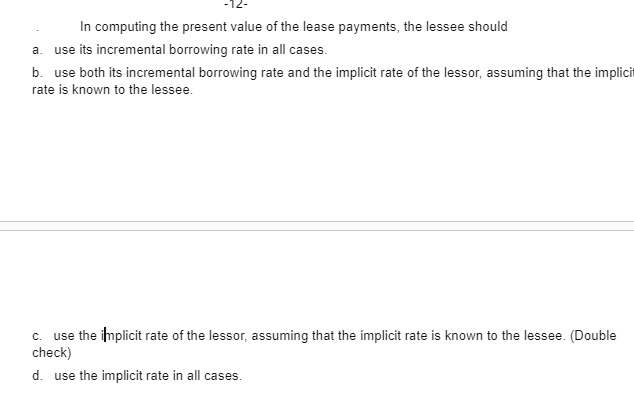 Please explain how did you get the answer. In computing the present