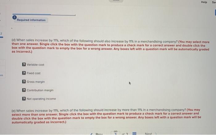 goods sold Variable selling Variable administrative Fixed costs: Fixed selling Fixed administrative