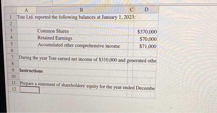 the required financial statement (5 marks): For the toolbar, press ALT+F10 (PC)