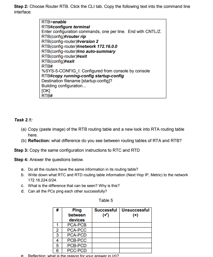the information in file, answer the following questions: a. How many different