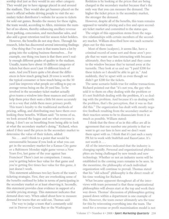 of cormputer chip that links buyer and ticket ("Free- Market Fencitige 20006).