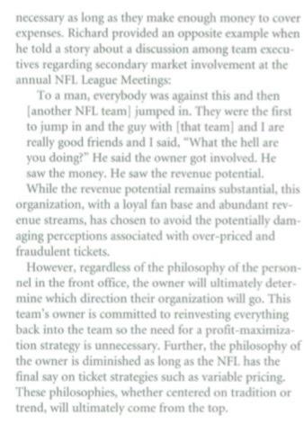 However, the secondary market alwo presents ne'w Team Response to opportanitics 10