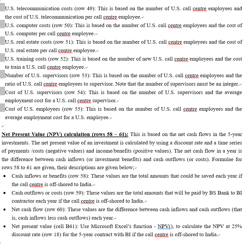 from the U.S. calls about a credit card error, he/she does not