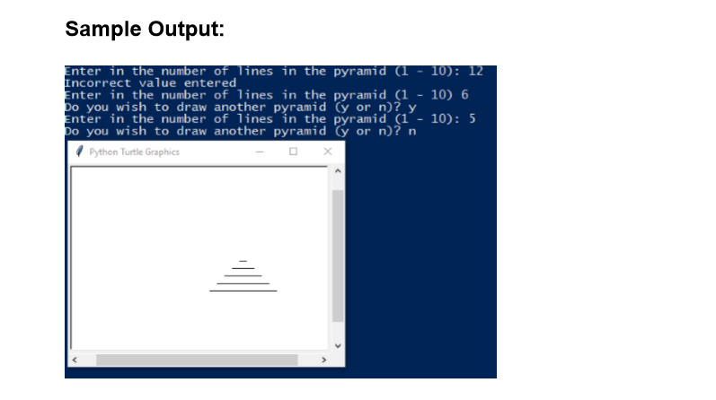  Create a Python program that does the following. Prompts the user