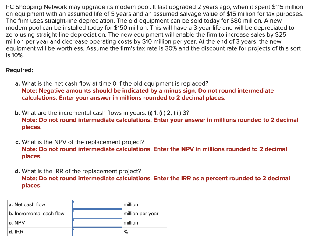 PC Shopping Network may upgrade its modem pool. It last upgraded