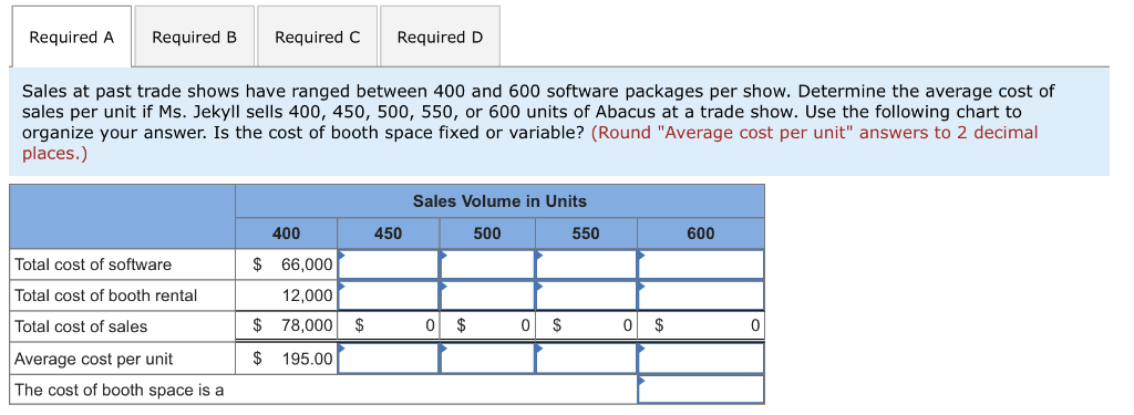 selling an accounting software package, Abacus. She purchases the package from a