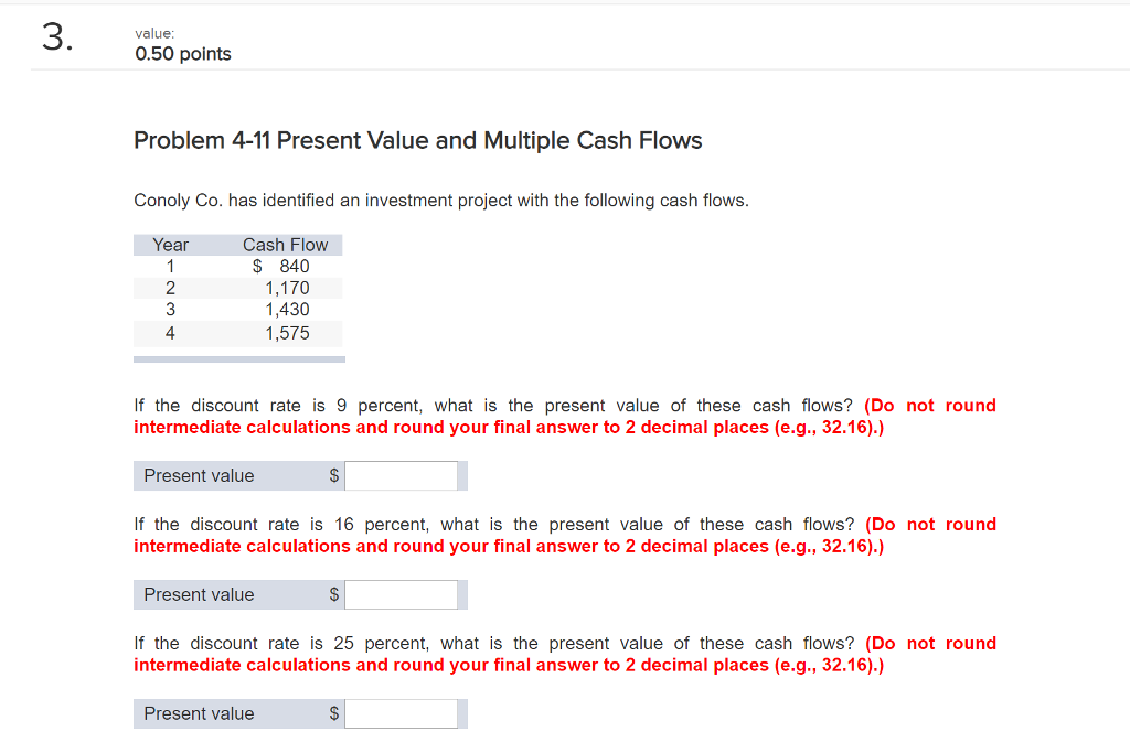 per year for five years. The appropriate interest rate is 8.2 percent.
