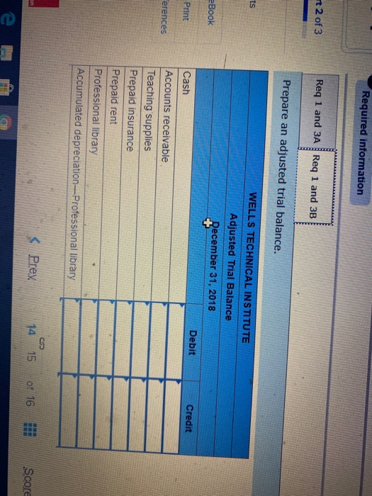 received, the Unearned Training Fees account was credited. The fee for the