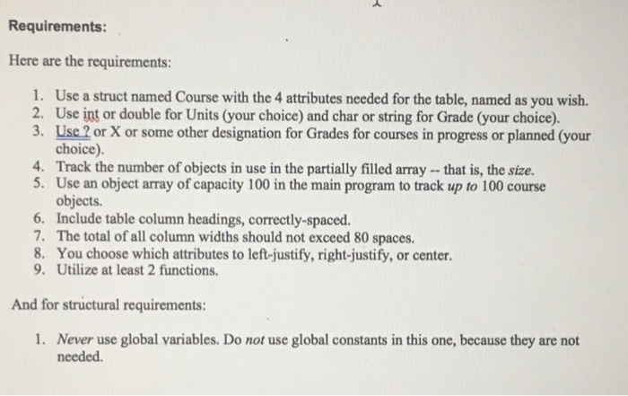 its a template to follow) Using C++ write a console that prompts