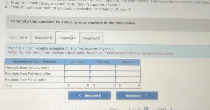 total $310,000 and to increase 10 percent petr month tit February and