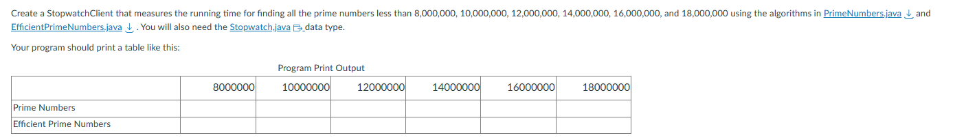 Java Please comment within the program as to what is going on