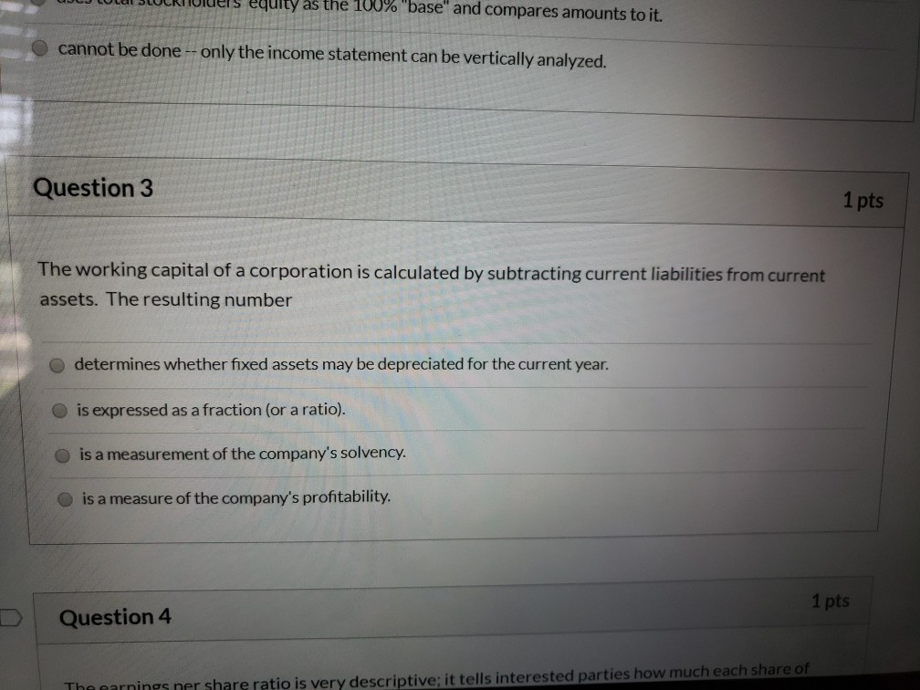 net sales as the 100% "base" and compares amounts to it uses