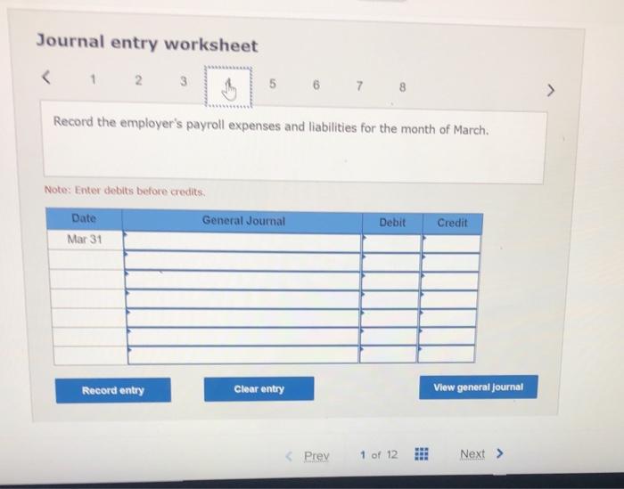 since January 1. On March 1, the following accounts and balances exist