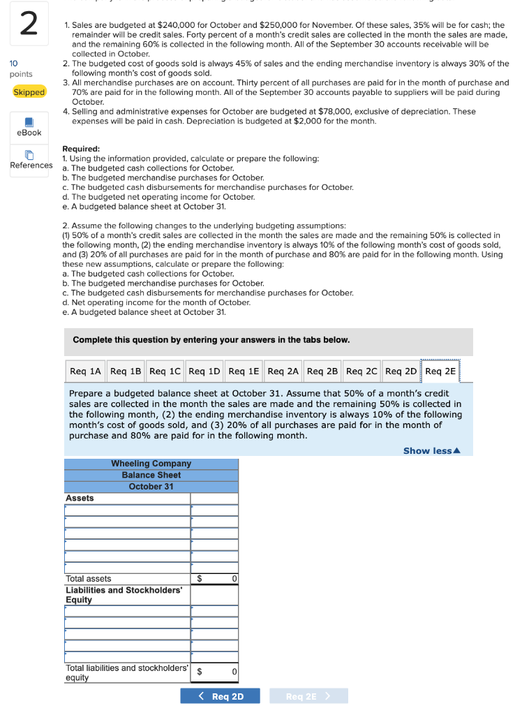 October and $250,000 for November. Of these sales, 35% will be for