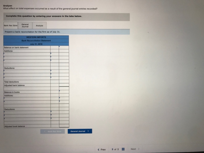 adjust the cash balance. LO 9-9, 9-10, 9-11 On August 2019, the