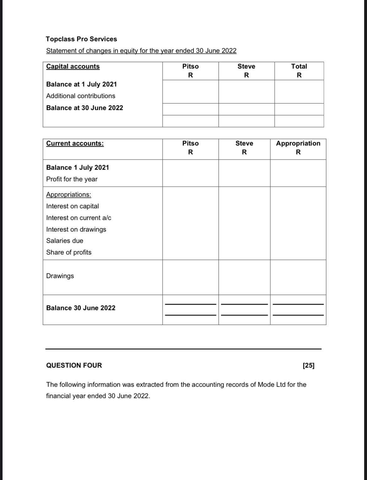 agreement: 1. Interest must be calculated and recorded at the following rates