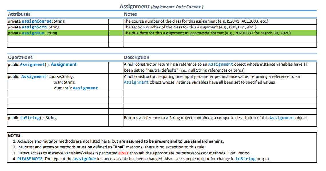 the expected output should be. The project code is a picture because