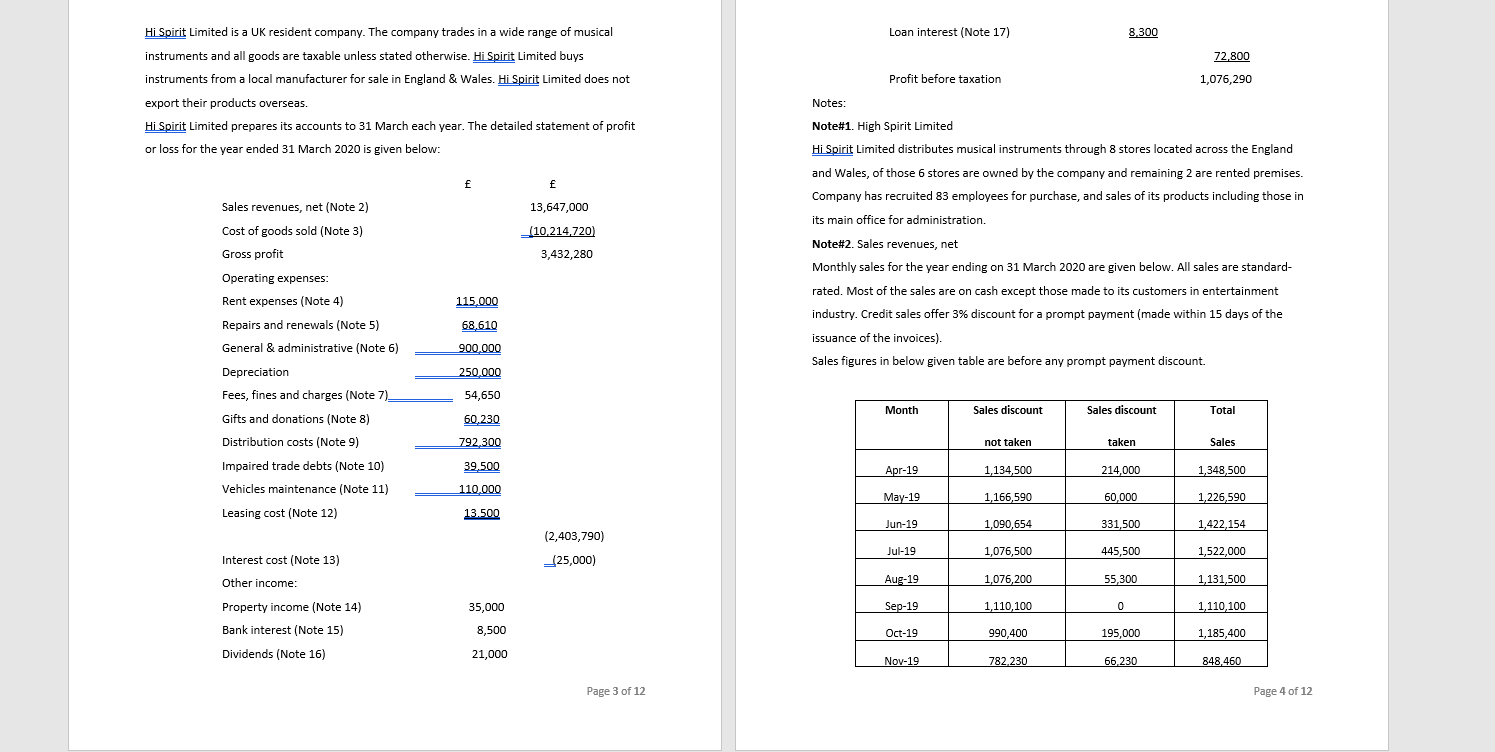Please help me with this taxation assignment , its only five question