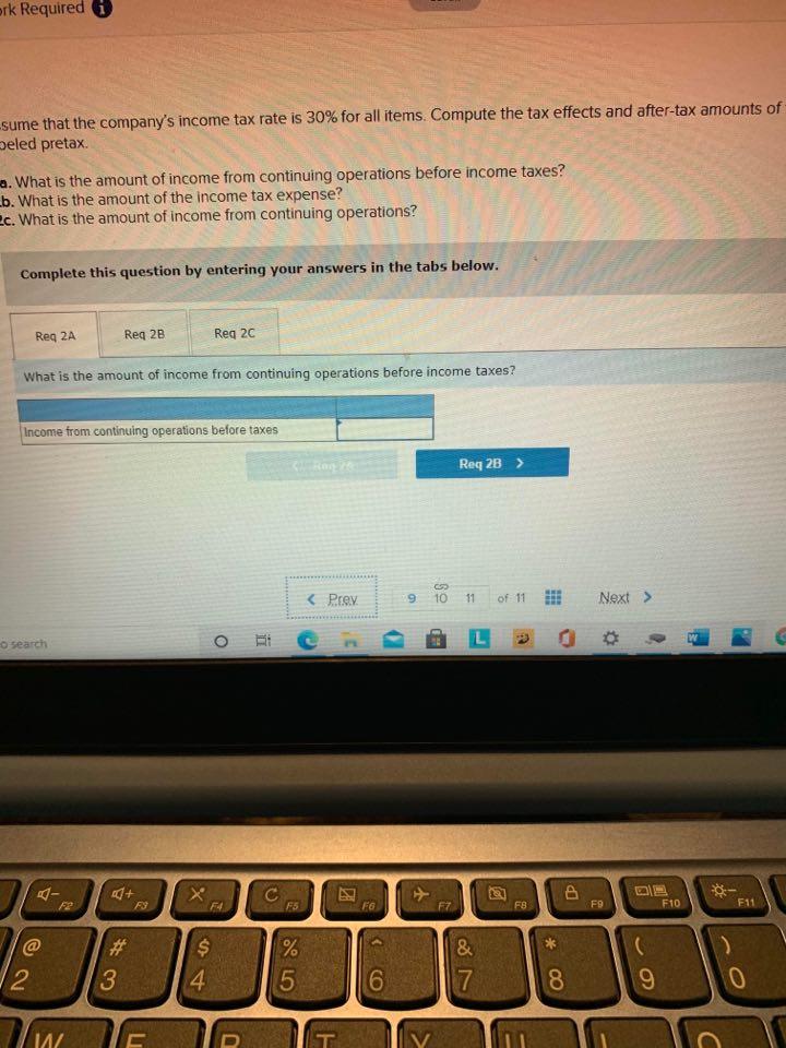 LO A2 [The following information applies to the questions displayed below] Selected