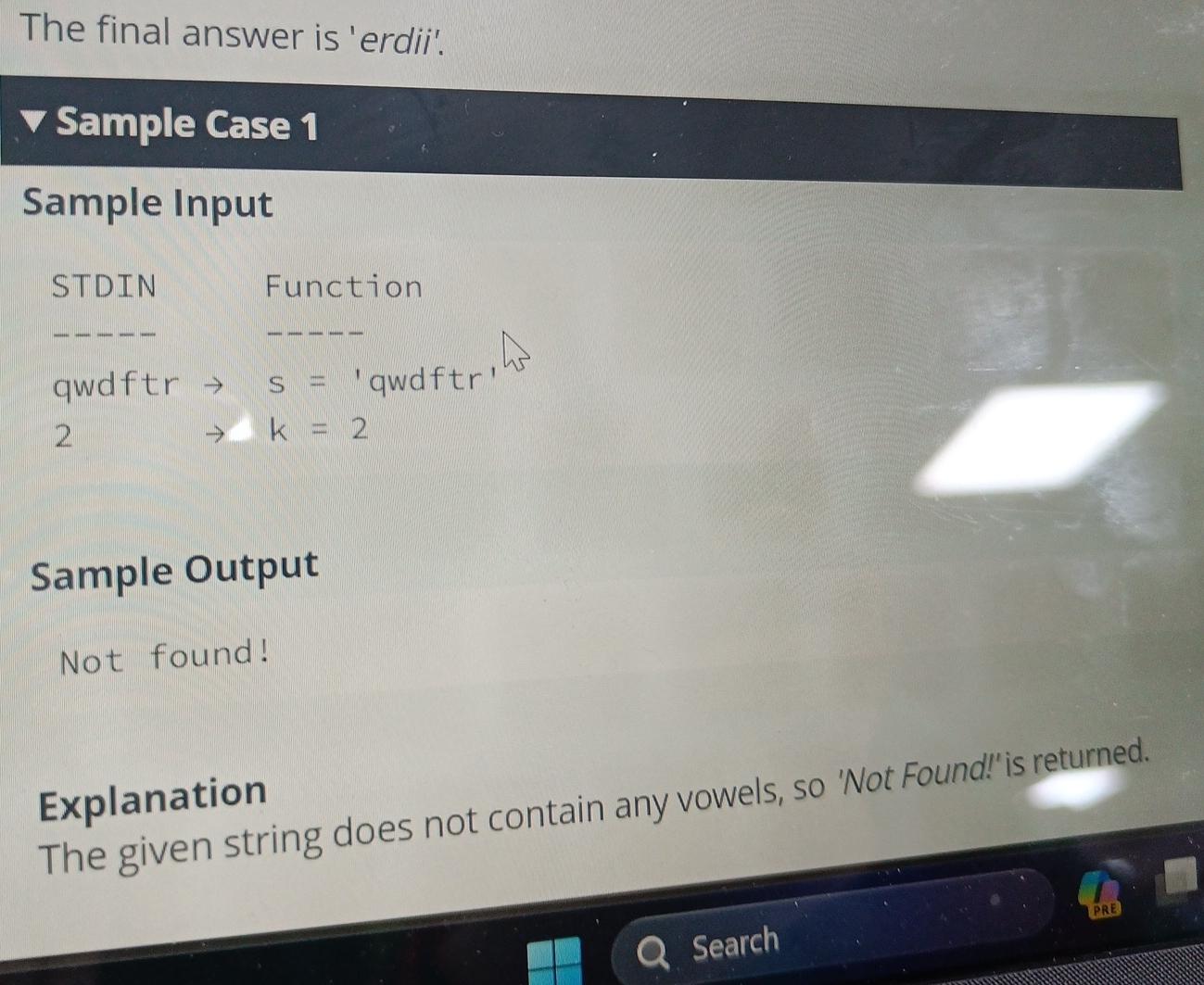  Given a string of lowercase English letters and an integer of
