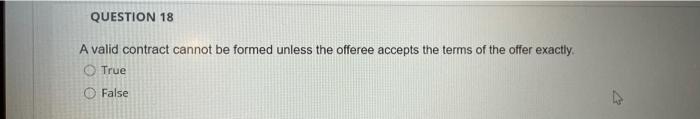 cases, but only if the defendant committed fraud. True False QUESTION 17