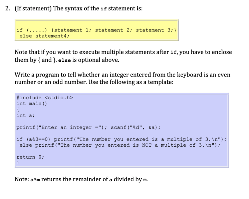 type (int, float, char, double) for each variable defined/declared. If you mix