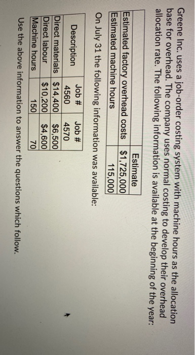  - Do NOT round calculations, ONLY round final answer for each