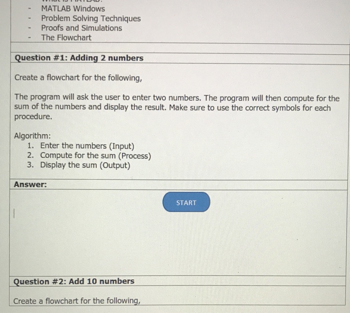  - MATLAB Windows - Problem Solving Techniques - Proofs and Simulations