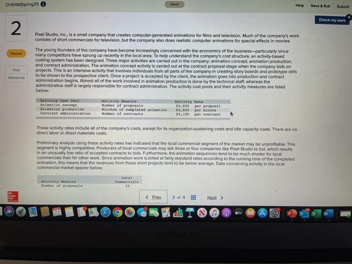  Ch5HW/Spring 21) Seved Help Save & ER Submi Check my work