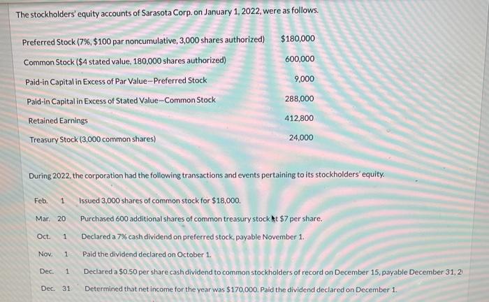 part D) payout ratio, earning per share, & return on common stockholders