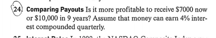 a savings account at 2.7% interest compounded monthly. Find the bal- ance