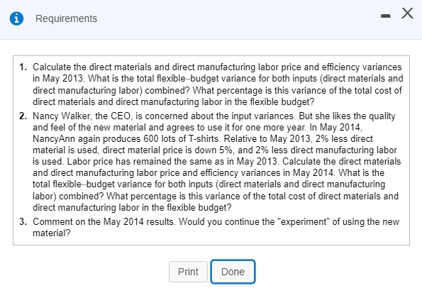 brand-name clothes retailers in lots of one dozen. Nancy Ann's May 2013