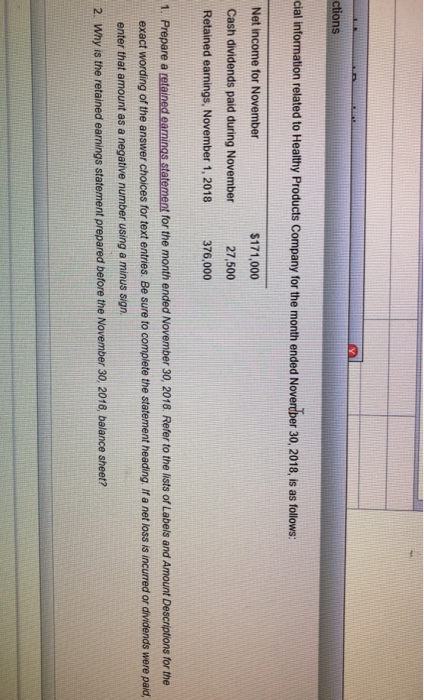  Here are the items below to go with the questions: item