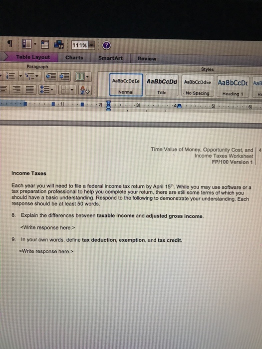  111% Table Layout Charts SmartArt Review Paragraph Styles AaBbcDdEe AaBbCcDd Aa8bCcDdEe