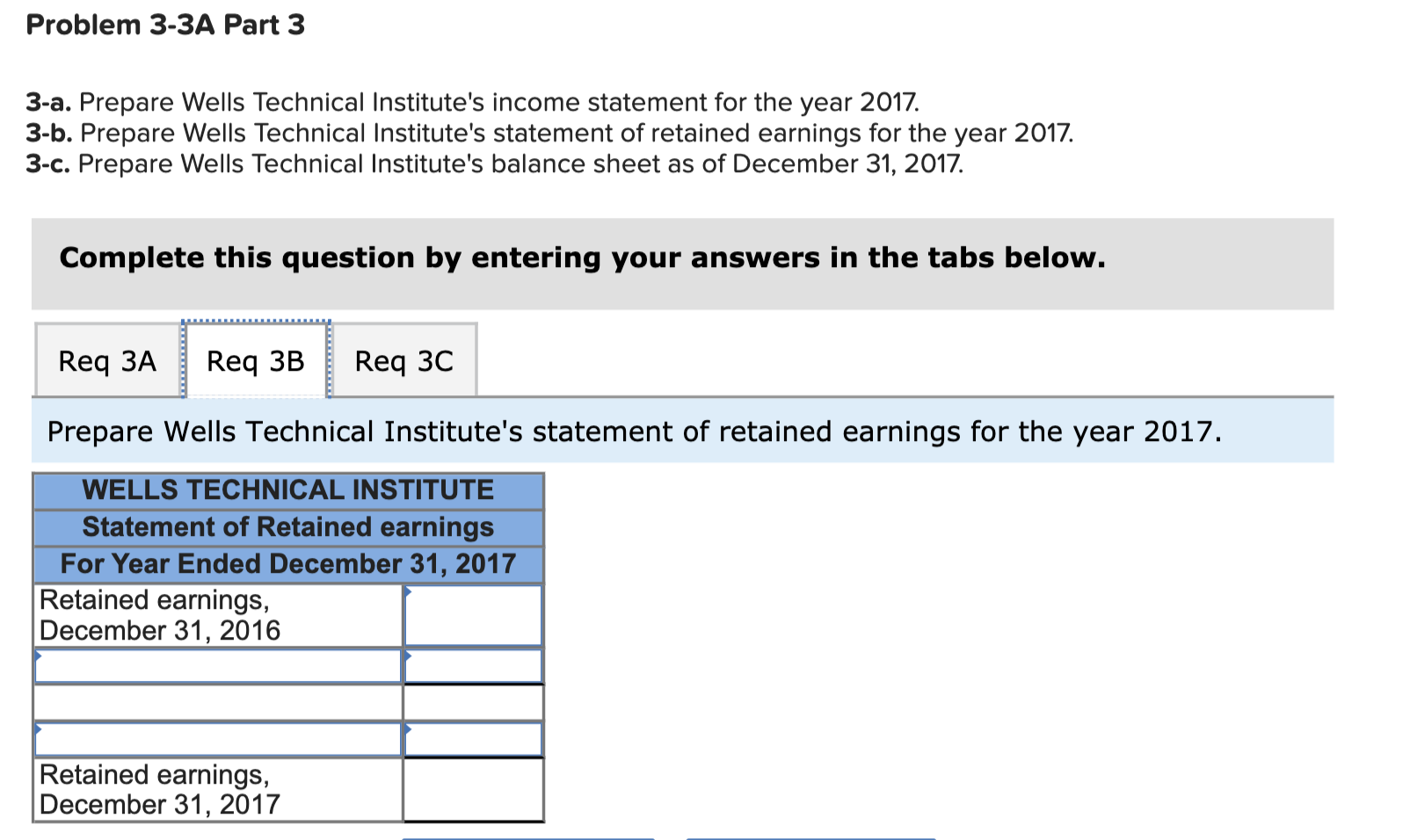 Wells, provides training to individuals who pay tuition directly to the school.