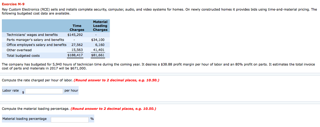 PLEASE ANSWER THE QUESTION COMPLETELY, HAVING A HARD TIME. THANK YOU!! Exercise