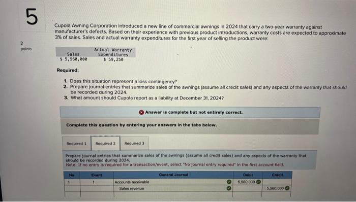  I need help with the debit/credit dollar amount for part 2