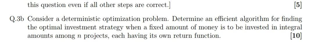 Please so only question 3b. this question even if all other