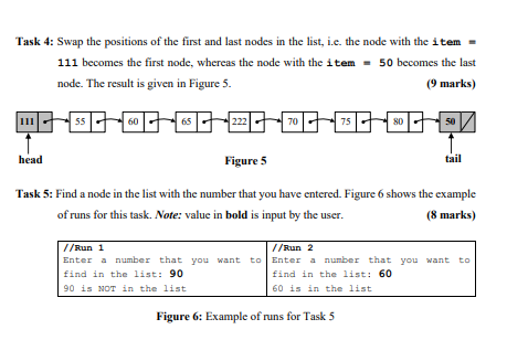 *next; Node(int d = 0) { item = d; next = NULL;