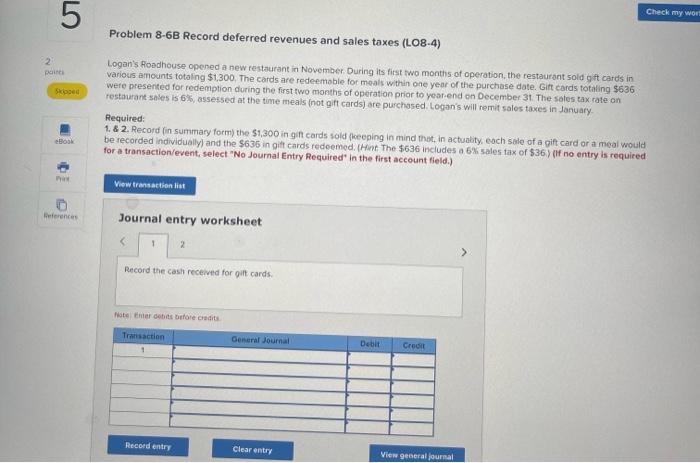 hello please help with my journal entries and calculating deferred revenue thank