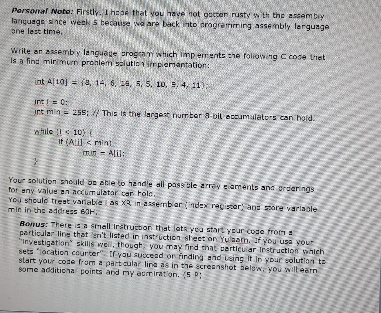 m6800 qssembly language programing Personal Note: Firstly, I hope that you