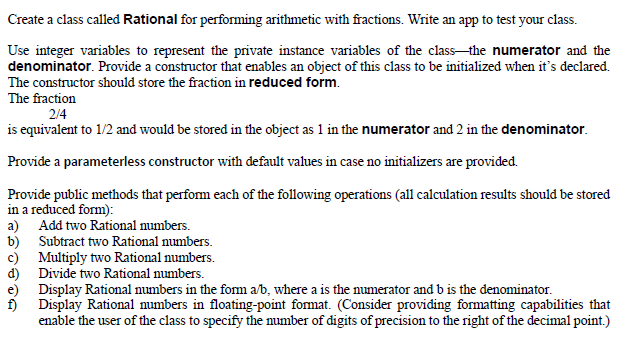 PLEASE USE OBJECT ORIENTED PROGRAMMING IN C# USING MICROSOFT VISUAL. *****PLEASE USE