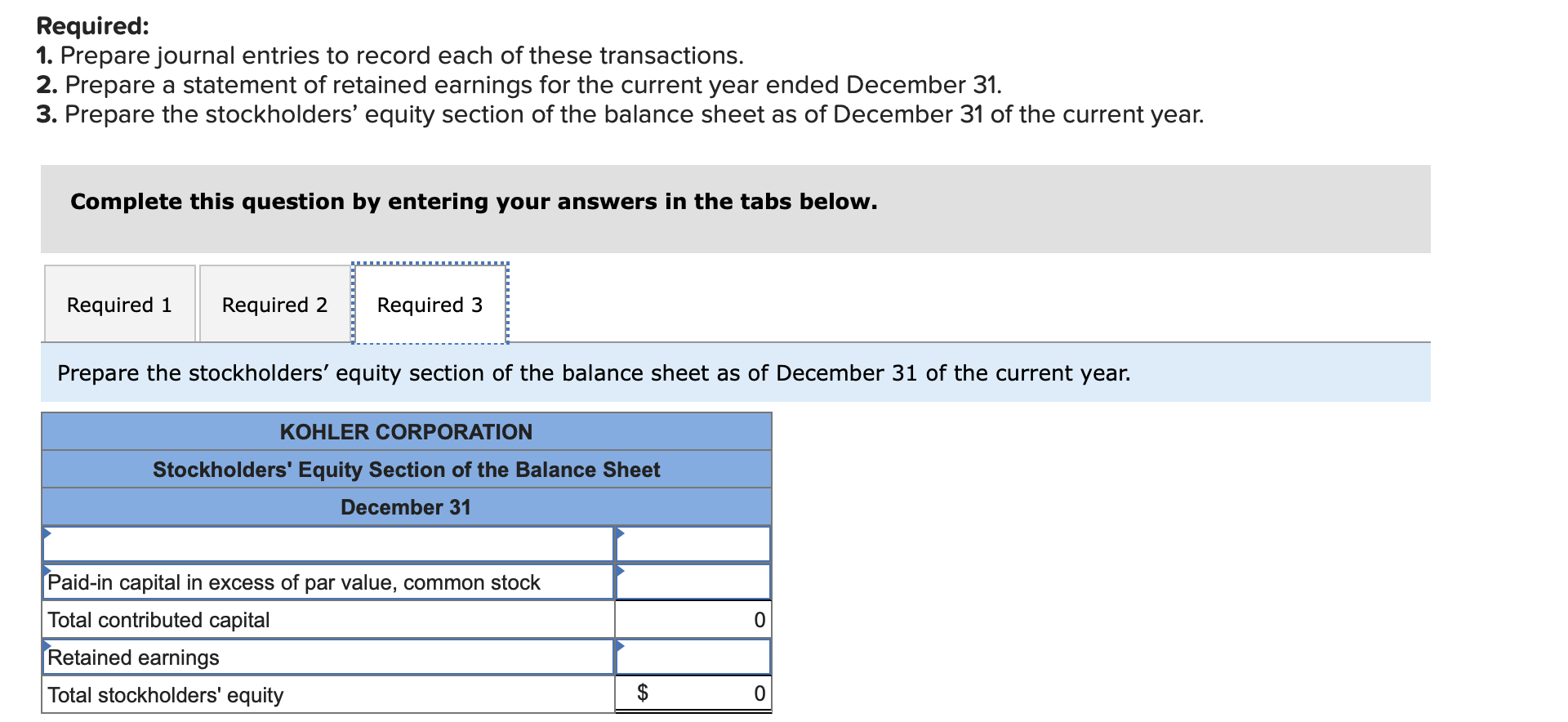 55,000 shares issued and outstanding Paid-in capital in excess of par value,