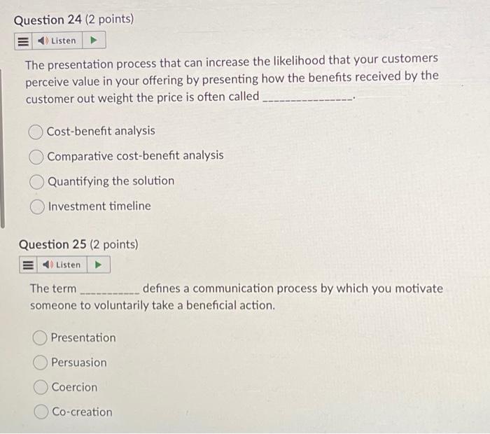 The presentation process that can increase the likelihood that your customers