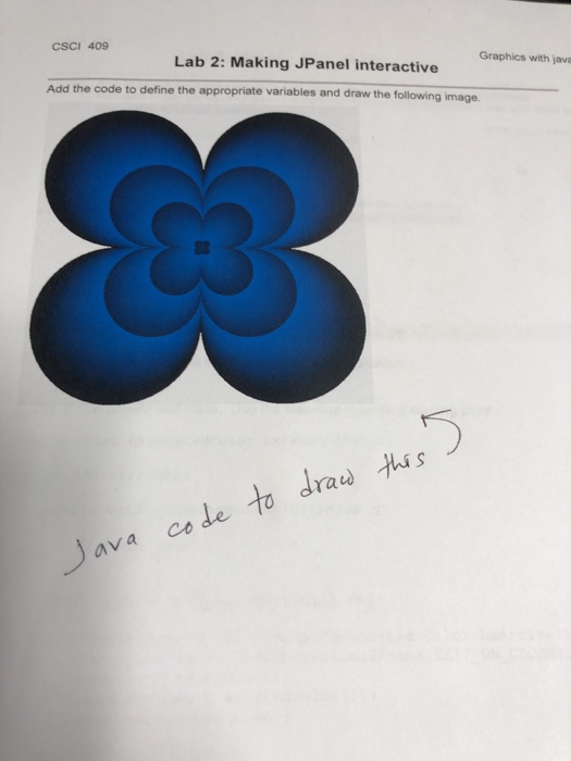 the following exercise for evaluation. Create a new project and class. Use