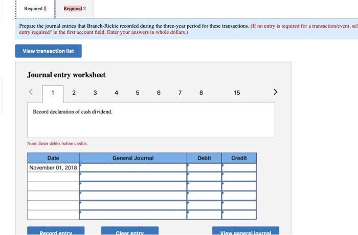 Branch-Rickie Corporation during the period 2018-2020. At December 31, 2017, the corporation's